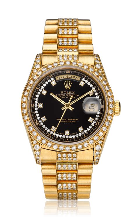 rolex 18k diamond|rolex 18k day date.